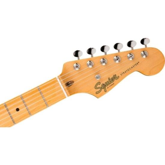 Guitarra Squier Stratocaster Classic Vibe 50S HT Shell Pink por 0,00 à vista no boleto/pix ou parcele em até 1x sem juros. Compre na loja Mundomax!
