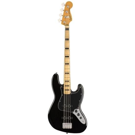 Contra Baixo Squier Jazz Bass Classic Vibe 70s Black por 0,00 à vista no boleto/pix ou parcele em até 1x sem juros. Compre na loja Mundomax!