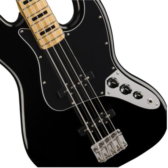 Contra Baixo Squier Jazz Bass Classic Vibe 70s Black por 0,00 à vista no boleto/pix ou parcele em até 1x sem juros. Compre na loja Mundomax!