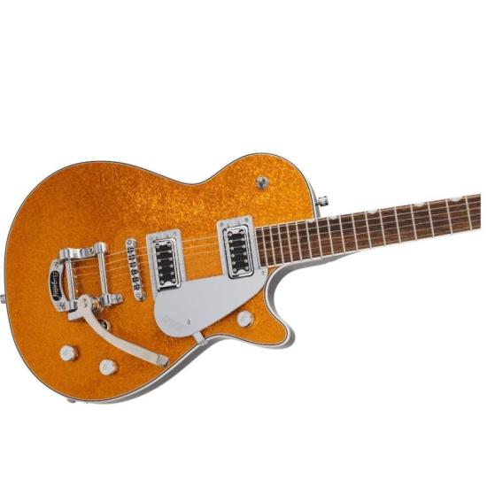 Guitarra Gretsch Electromatic G5230T Gold Sparkle por 7.331,00 à vista no boleto/pix ou parcele em até 12x sem juros. Compre na loja Mundomax!