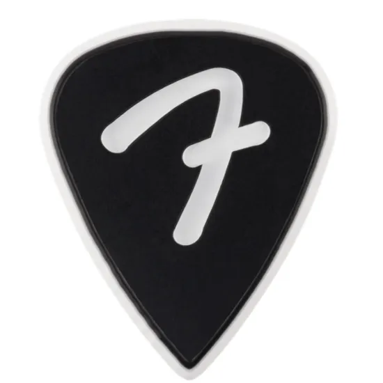 Palhetas Fender 351 F Grip Black C/3 (89242)