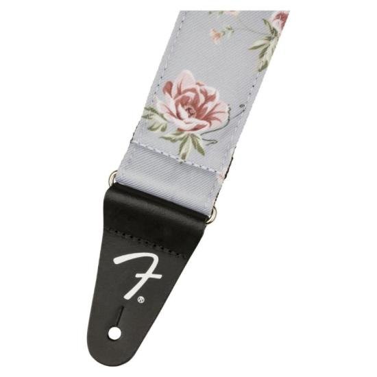 Correia Fender Floral Gray por 0,00 à vista no boleto/pix ou parcele em até 1x sem juros. Compre na loja Mundomax!