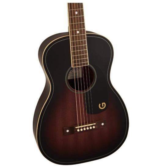 Violão Gretsch Jim Dandy Parlor Acústico Deep Cherry Burst por 2.442,00 à vista no boleto/pix ou parcele em até 12x sem juros. Compre na loja Mundomax!