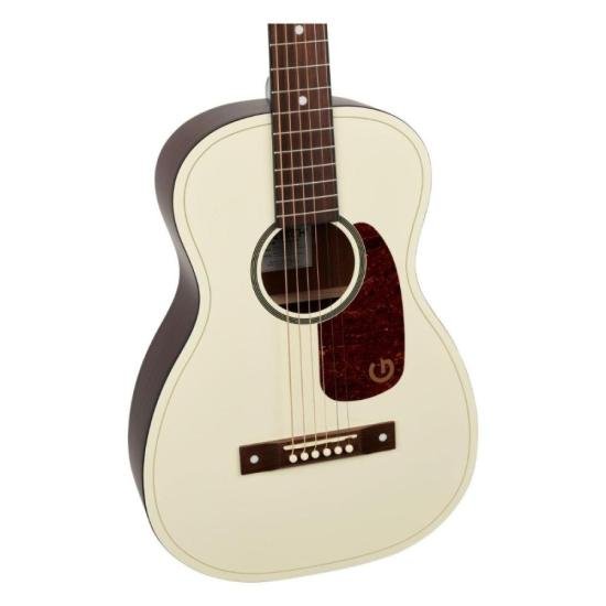Violão Gretsch Jim Dandy Parlor LTD Acústico Vintage White por 2.776,00 à vista no boleto/pix ou parcele em até 12x sem juros. Compre na loja Mundomax!