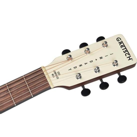 Violão Gretsch Jim Dandy Parlor LTD Acústico Vintage White por 2.776,00 à vista no boleto/pix ou parcele em até 12x sem juros. Compre na loja Mundomax!
