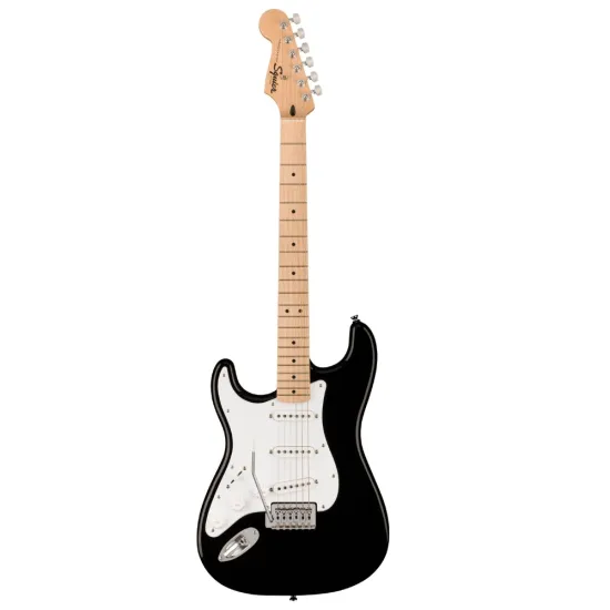 Guitarra Squier Stratocaster Sonic Black(canhoto) (89263)