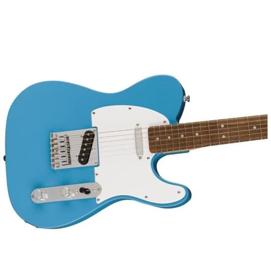 Guitarra Squier Telecaster Sonic California Blue por 0,00 à vista no boleto/pix ou parcele em até 1x sem juros. Compre na loja Mundomax!