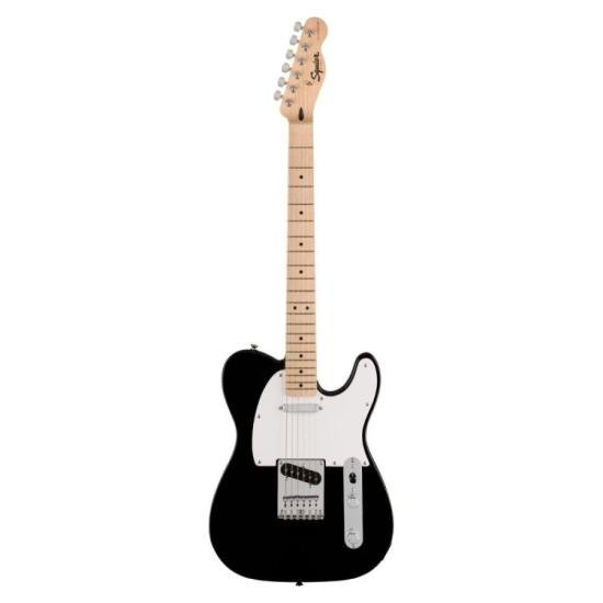 Guitarra Squier Telecaster Sonic Black por 0,00 à vista no boleto/pix ou parcele em até 1x sem juros. Compre na loja Mundomax!