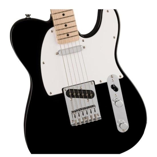 Guitarra Squier Telecaster Sonic Black por 0,00 à vista no boleto/pix ou parcele em até 1x sem juros. Compre na loja Mundomax!