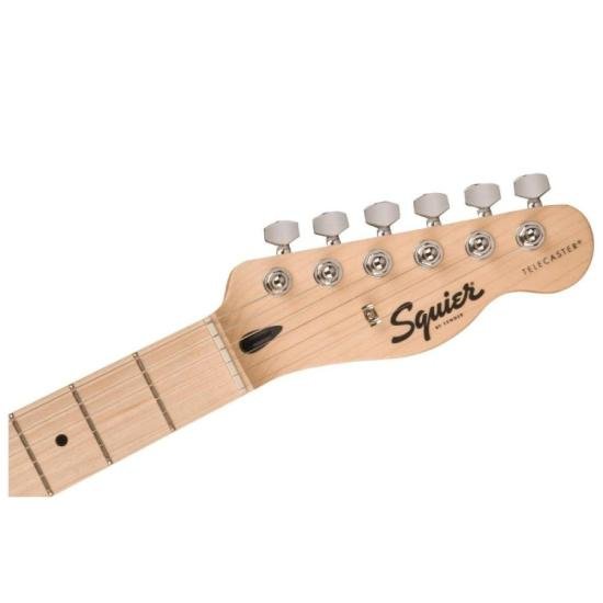 Guitarra Squier Telecaster Sonic Black por 0,00 à vista no boleto/pix ou parcele em até 1x sem juros. Compre na loja Mundomax!