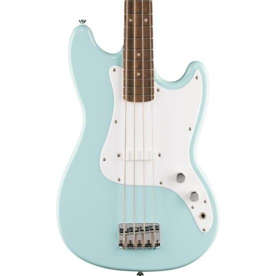 Contra Baixo Squier Sonic Bronco Daphne Blue por 0,00 à vista no boleto/pix ou parcele em até 1x sem juros. Compre na loja Mundomax!