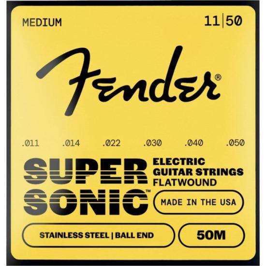 Encordoamento Guitarra Fender 011-050 Supersonic por 0,00 à vista no boleto/pix ou parcele em até 1x sem juros. Compre na loja Mundomax!