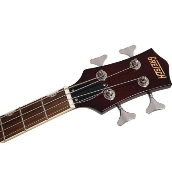 Contra Baixo Gretsch Streamliner Jet™ Club Havana Burst por 3.998,00 à vista no boleto/pix ou parcele em até 12x sem juros. Compre na loja Mundomax!