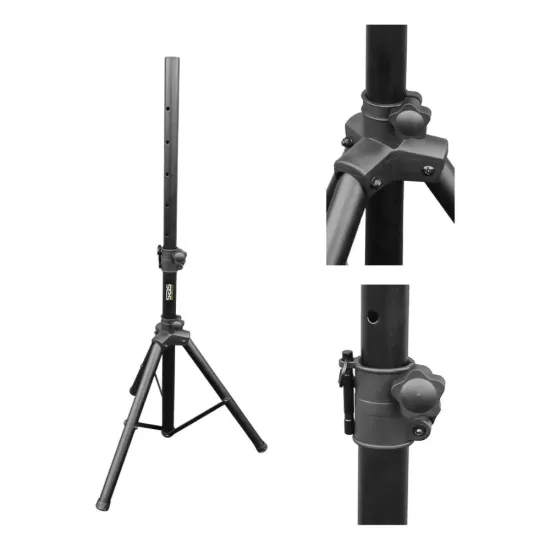 Suporte de Caixa Santo Angelo SCSA150 Tripé Ajustável até 30kg Preto (89300)
