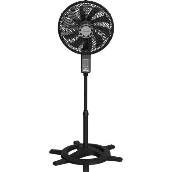 Ventilador de Coluna Ventisol Turbo10P Com Controle 40Cm Preto/Cinza por 0,00 à vista no boleto/pix ou parcele em até 1x sem juros. Compre na loja Mundomax!