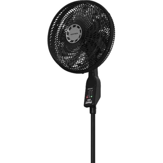 Ventilador de Coluna Ventisol Turbo10P Com Controle 40Cm Preto/Cinza por 0,00 à vista no boleto/pix ou parcele em até 1x sem juros. Compre na loja Mundomax!