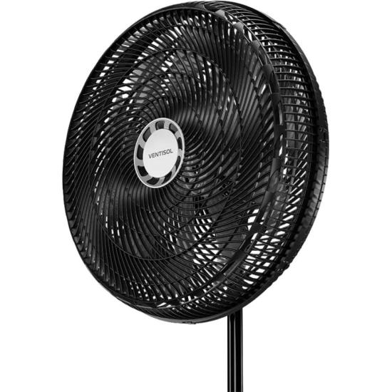 Ventilador de Coluna Ventisol Turbo10P 40cm 127V Preto/Cinza por 0,00 à vista no boleto/pix ou parcele em até 1x sem juros. Compre na loja Mundomax!