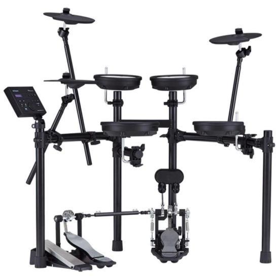 Bateria Eletrônica Roland TD-07DMK V-Drums com Peles Mesh e Bluetooth por 0,00 à vista no boleto/pix ou parcele em até 1x sem juros. Compre na loja Mundomax!