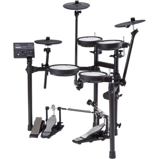 Bateria Eletrônica Roland TD-07DMK V-Drums com Peles Mesh e Bluetooth por 0,00 à vista no boleto/pix ou parcele em até 1x sem juros. Compre na loja Mundomax!