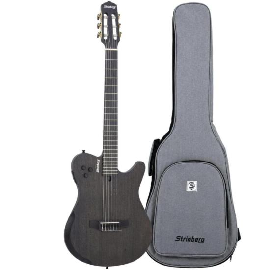 Violão Strinberg Soul SSC60 Eletroacústico Nylon Flat com Bag por 0,00 à vista no boleto/pix ou parcele em até 1x sem juros. Compre na loja Mundomax!