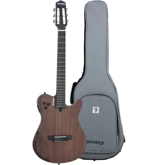 Violão Strinberg Soul SSC60 Eletroacústico Nylon Flat Mahogany Satin (89339)