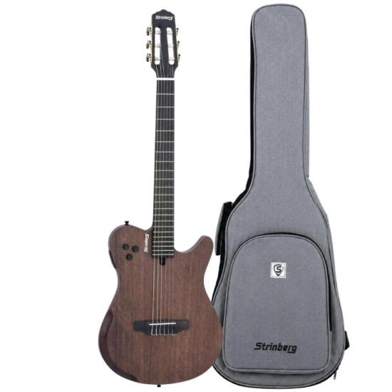 Violão Strinberg Soul SSA60 MS Eletroacústico Aço Flat com Bag por 0,00 à vista no boleto/pix ou parcele em até 1x sem juros. Compre na loja Mundomax!