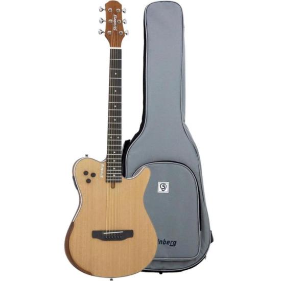 Violão Strinberg Soul SSA60 Eletroacústico Aço Flat Natural Satin por 1.999,00 à vista no boleto/pix ou parcele em até 12x sem juros. Compre na loja Mundomax!
