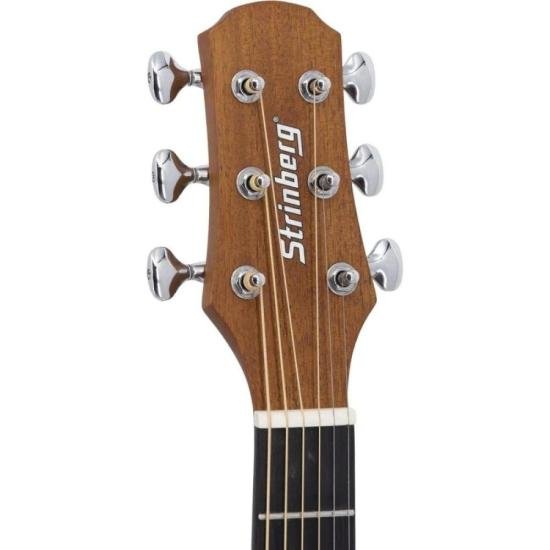 Violão Strinberg Soul SSA60 Eletroacústico Aço Flat Natural Satin por 1.999,00 à vista no boleto/pix ou parcele em até 12x sem juros. Compre na loja Mundomax!