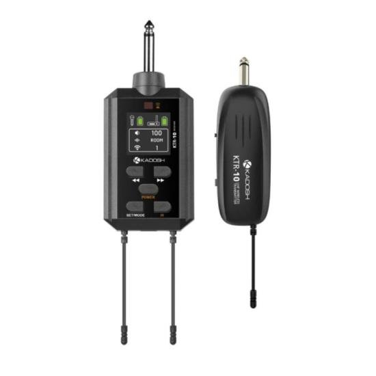 TRANSMISSOR DE GUIT KADOSH KTR-10 B5 por 0,00 à vista no boleto/pix ou parcele em até 1x sem juros. Compre na loja Mundomax!
