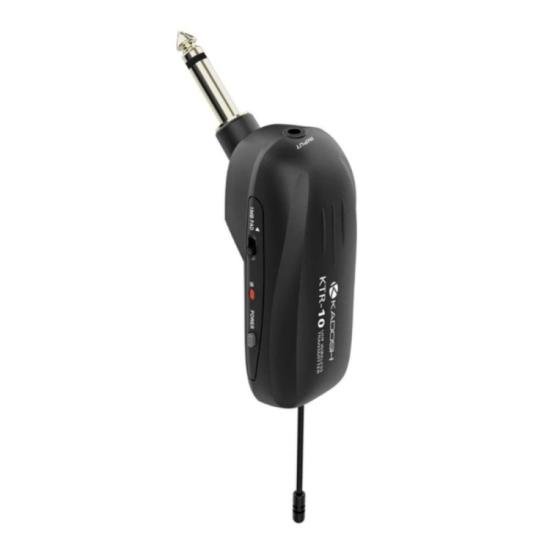 TRANSMISSOR DE GUIT KADOSH KTR-10 B5 por 0,00 à vista no boleto/pix ou parcele em até 1x sem juros. Compre na loja Mundomax!