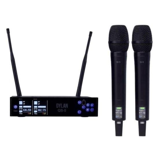 MIC S/FIO MAO DUPLO DYLAN QS-5 por 0,00 à vista no boleto/pix ou parcele em até 1x sem juros. Compre na loja Mundomax!