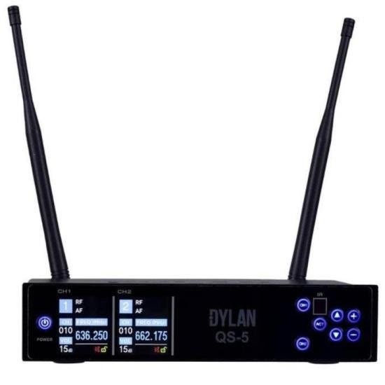MIC S/FIO MAO DUPLO DYLAN QS-5 por 0,00 à vista no boleto/pix ou parcele em até 1x sem juros. Compre na loja Mundomax!
