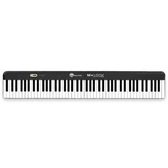 PIANO DIGITAL MIZUTANI MLOCK PT por 1.599,00 à vista no boleto/pix ou parcele em até 12x sem juros. Compre na loja Mundomax!