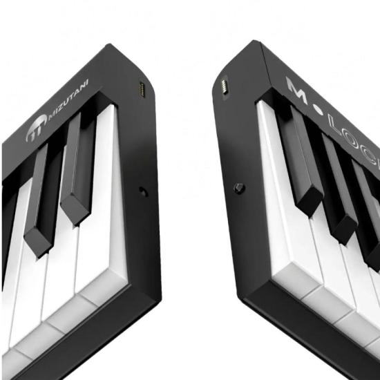 PIANO DIGITAL MIZUTANI MLOCK PT por 1.599,00 à vista no boleto/pix ou parcele em até 12x sem juros. Compre na loja Mundomax!