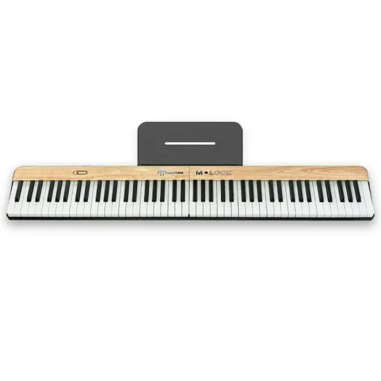 Piano Digital Mizutani M-Lock Portátil 88 Teclas Wood Color (89393)