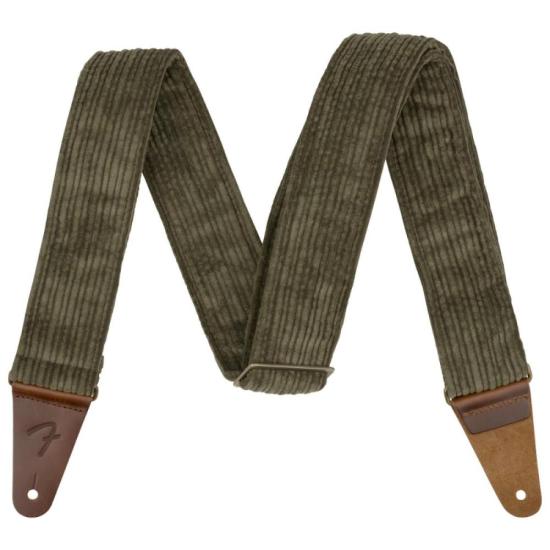 Correia Fender Corduroy Antique Olive por 0,00 à vista no boleto/pix ou parcele em até 1x sem juros. Compre na loja Mundomax!