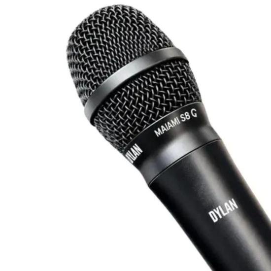 MIC S/FIO C/ TALK BACK DYLAN QS-8 por 0,00 à vista no boleto/pix ou parcele em até 1x sem juros. Compre na loja Mundomax!