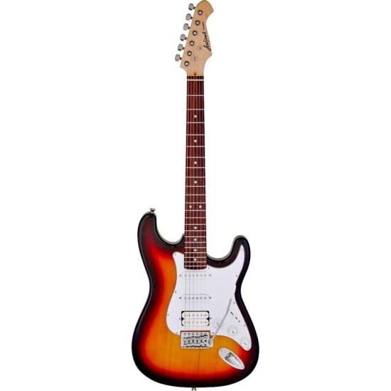 GUITARRA STRATO ARIA STG-004 3TS por 0,00 à vista no boleto/pix ou parcele em até 1x sem juros. Compre na loja Mundomax!
