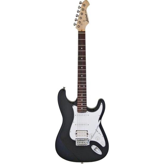 GUITARRA STRATO ARIA STG-004 BK por 0,00 à vista no boleto/pix ou parcele em até 1x sem juros. Compre na loja Mundomax!