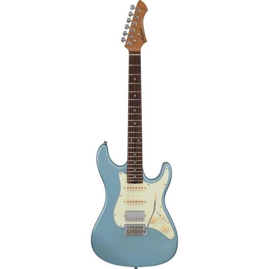 GUITARRA STRATO ARIA STG-400 MIB por 0,00 à vista no boleto/pix ou parcele em até 1x sem juros. Compre na loja Mundomax!