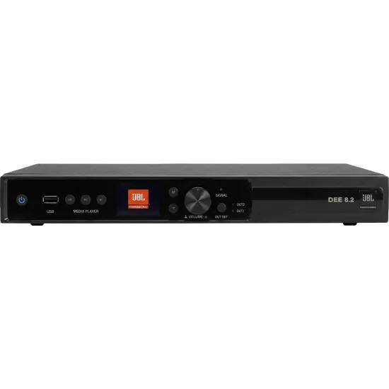 Amplificador Digital para Som Ambiente JBL DEE 8.2 2 Canais 120W RMS Pre (89479)