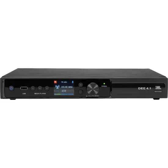 Amplificador Digital para Som Ambiente JBL DEE 4.1 1 Canal 120W RMS Pret (89480)