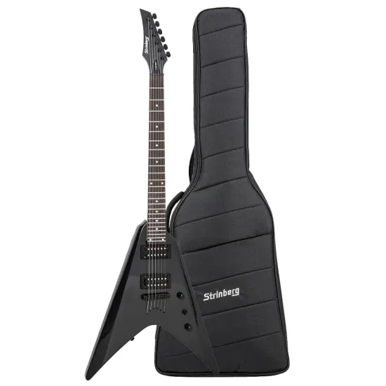 Guitarra Strinberg FVS450 Formato V Com Bag Onix Black (89488)