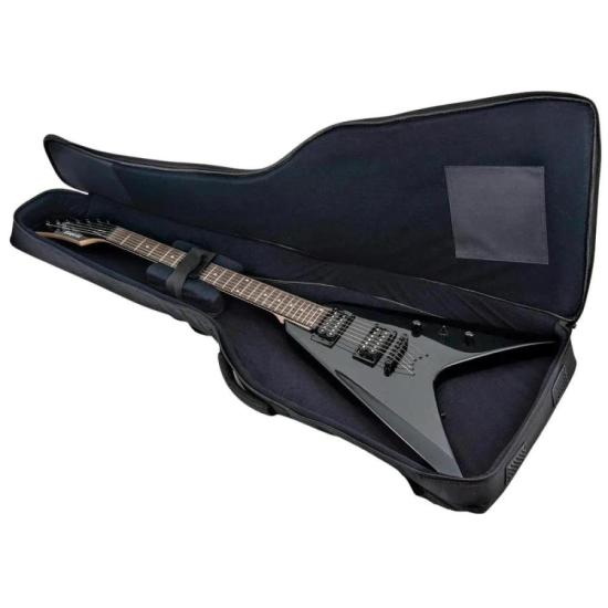 Guitarra Strinberg FVS450 Formato V Com Bag Onix Black por 0,00 à vista no boleto/pix ou parcele em até 1x sem juros. Compre na loja Mundomax!