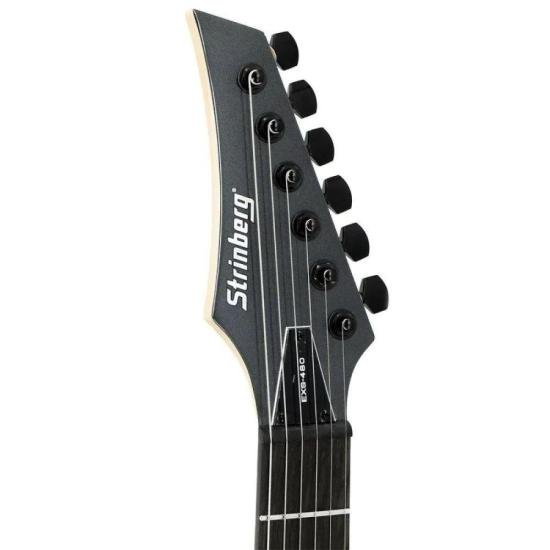 Guitarra Strinberg EXS480 Explores Com Bag Onix Black por 0,00 à vista no boleto/pix ou parcele em até 1x sem juros. Compre na loja Mundomax!