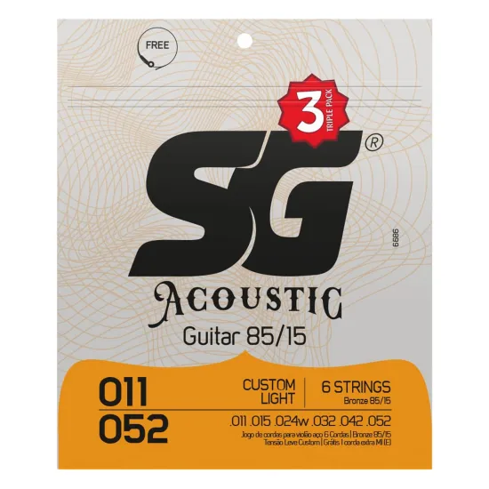 ENC 011 VIOLAO ACO BRONZE SG C/3 (89491)