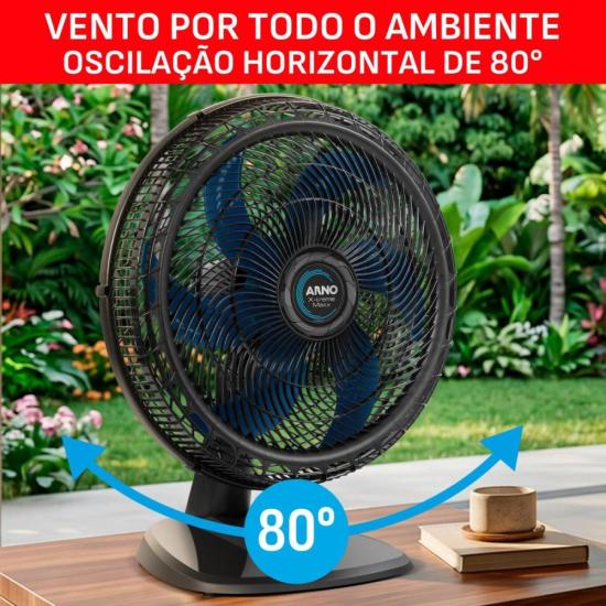 VENT MESA 50CM ARNO XTREME MAX VE50 127V por 0,00 à vista no boleto/pix ou parcele em até 1x sem juros. Compre na loja Mundomax!