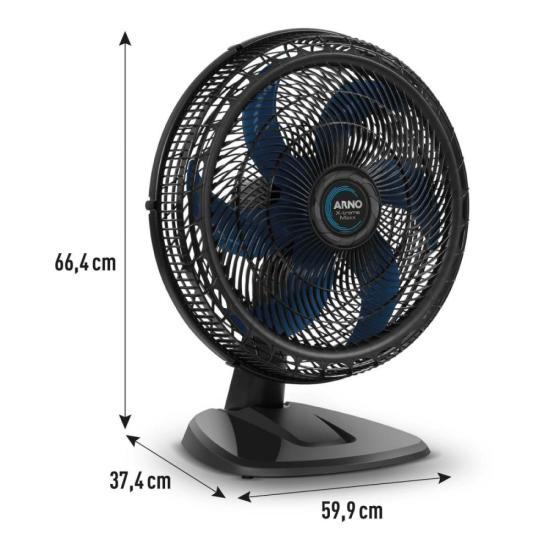 VENT MESA 50CM ARNO XTREME MAX VE50 127V por 0,00 à vista no boleto/pix ou parcele em até 1x sem juros. Compre na loja Mundomax!