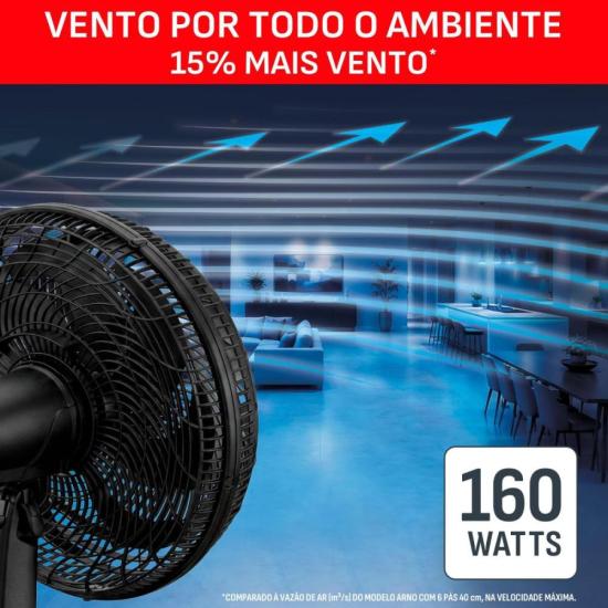 VENT COL 50CM ARNO XTREME MAX VE52 220V por 0,00 à vista no boleto/pix ou parcele em até 1x sem juros. Compre na loja Mundomax!