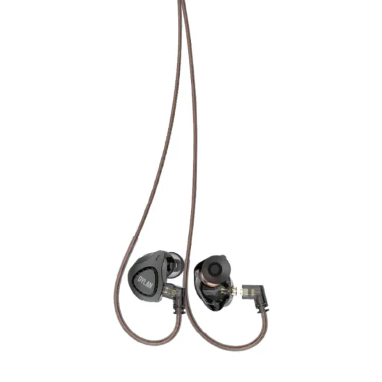 Fone In-Ear Dylan DE-515 Retorno de Palco Preto (89590)